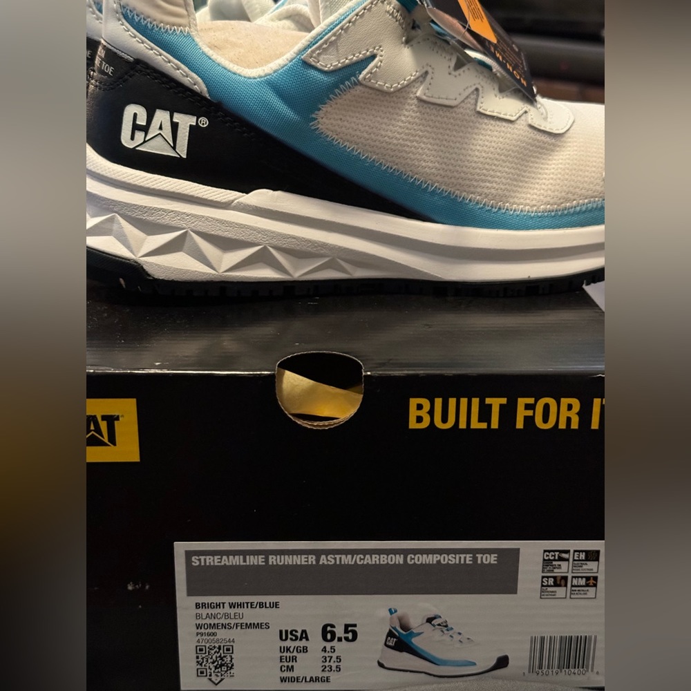 Caterpillar women’s composite toe shoes